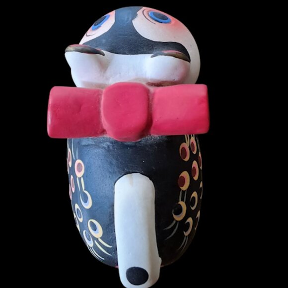 Handmade Japanese Inu Hariko Lucky Dog Figurine 4.5 x 3.5 - Picture 9 of 10